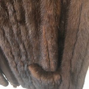 Oscar de la Renta, vintage mink, hip length coat